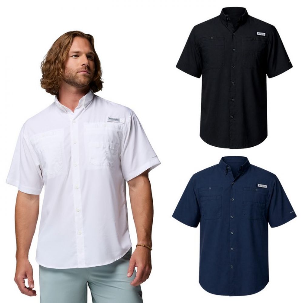 CAMISA TAMIAMI MEN MC COLUMBIA